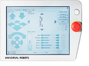 Universal robots - easy programming